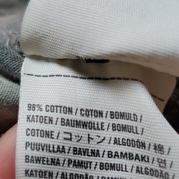 Hollister short shorts tye dye look size 26 green - Picture 6 of 6